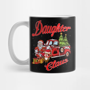 Daughter Claus Santa Car Christmas Funny Awesome Gift Mug